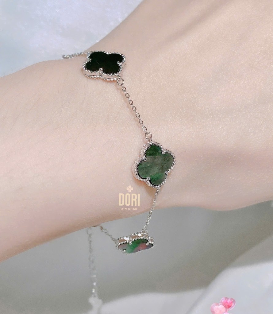 lắc tay bạc 925 nữ sang trọng, bạc thật chống xỉn màu. #Bac925 #TrangSucBac #SilverJewelry
