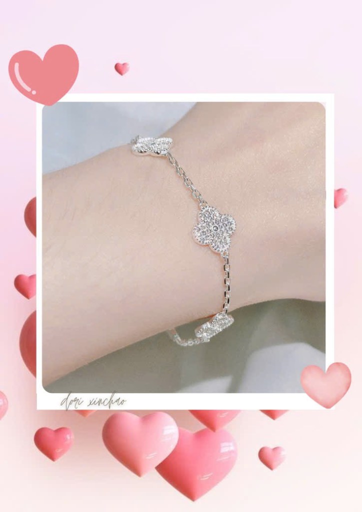 Lắc bạc nữ đẹp 2025 – #Bac925 #Tiem bac lắc tay bạc 925 nữ sang trọng, bạc thật chống xỉn màu. #Bac925 #Tiem bac #SilverJewelry